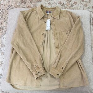 Urban Outfitters Men's Tan Corduroy Jacket